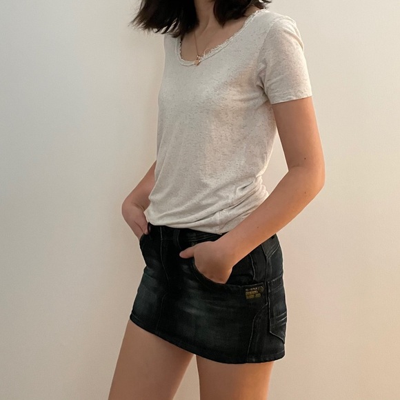 G-STAR DENIM MINI SKIRT - 25 - Picture 6 of 13